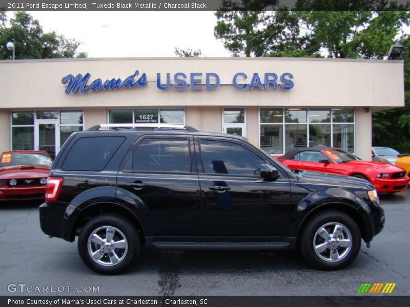 Tuxedo Black Metallic / Charcoal Black 2011 Ford Escape Limited