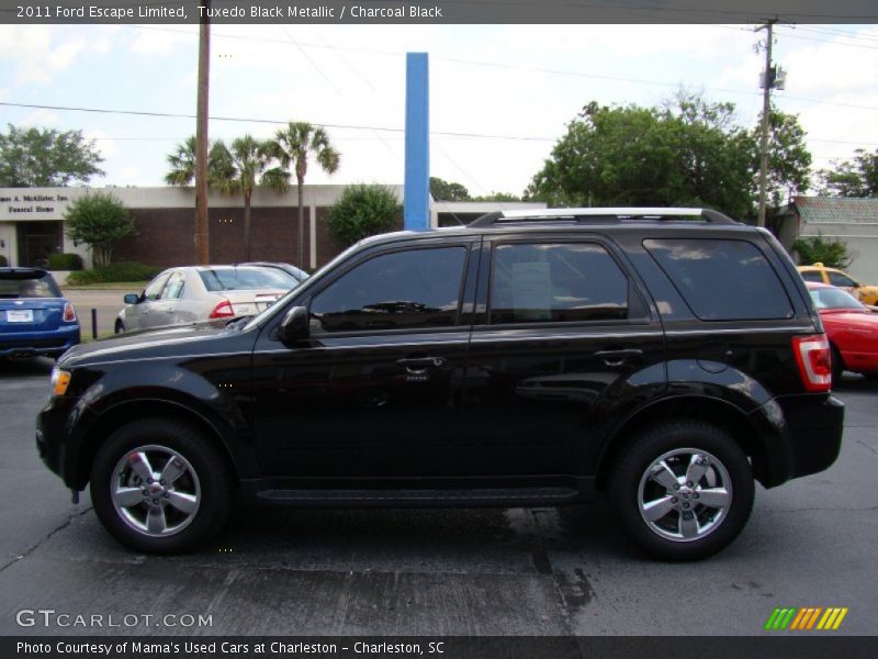 Tuxedo Black Metallic / Charcoal Black 2011 Ford Escape Limited