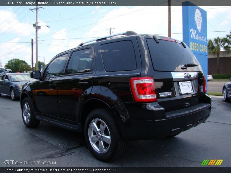 Tuxedo Black Metallic / Charcoal Black 2011 Ford Escape Limited