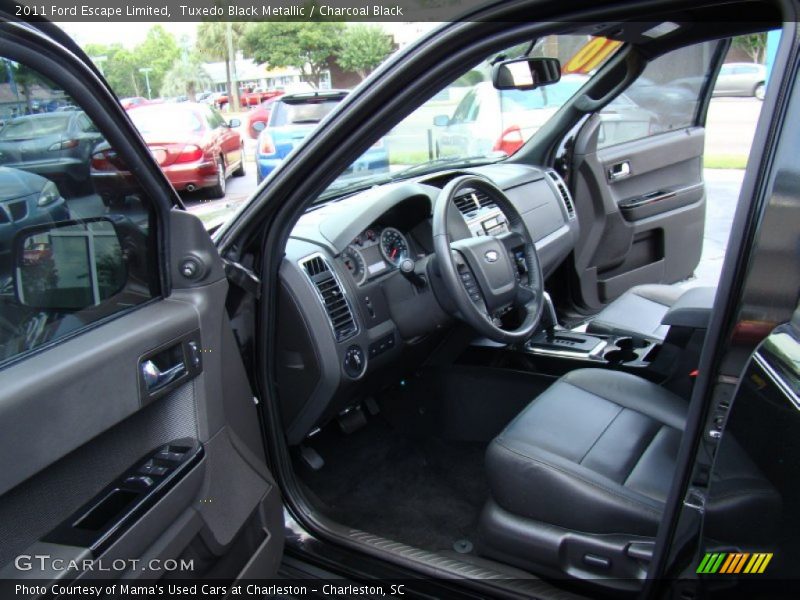 Tuxedo Black Metallic / Charcoal Black 2011 Ford Escape Limited