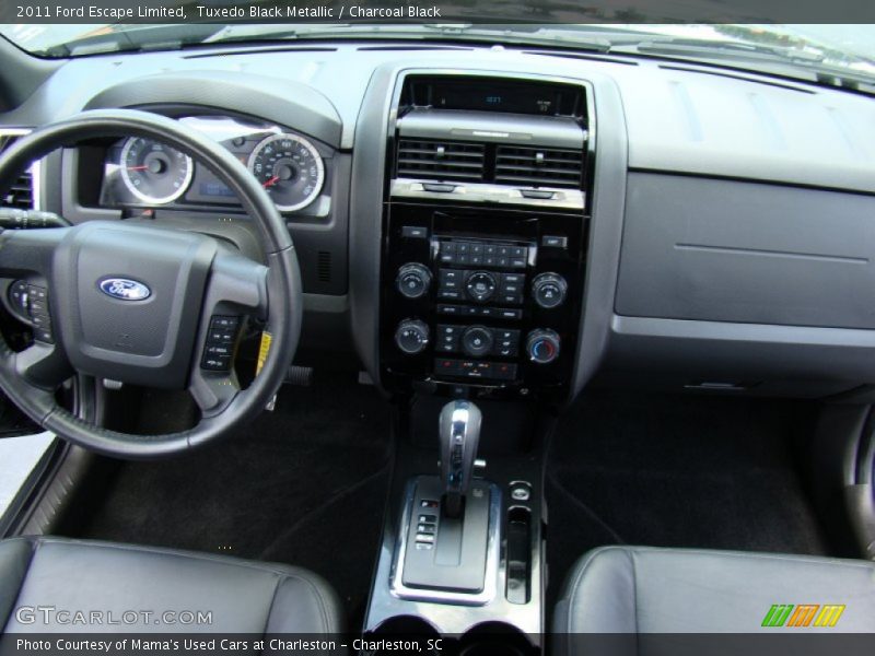 Tuxedo Black Metallic / Charcoal Black 2011 Ford Escape Limited