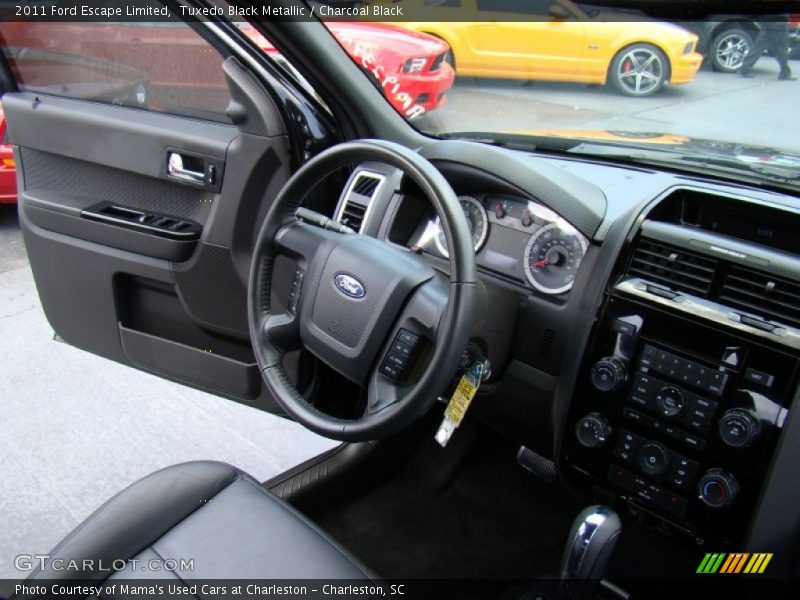 Tuxedo Black Metallic / Charcoal Black 2011 Ford Escape Limited