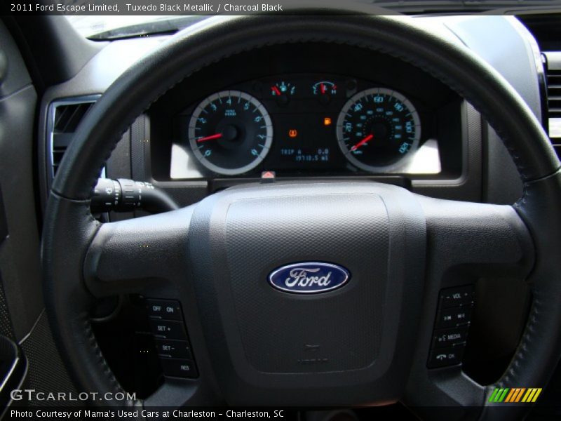 Tuxedo Black Metallic / Charcoal Black 2011 Ford Escape Limited