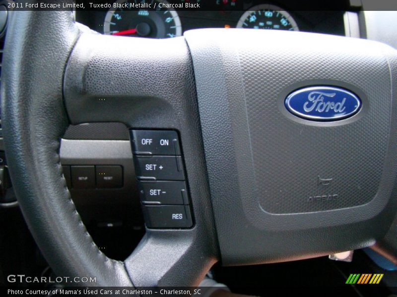 Tuxedo Black Metallic / Charcoal Black 2011 Ford Escape Limited