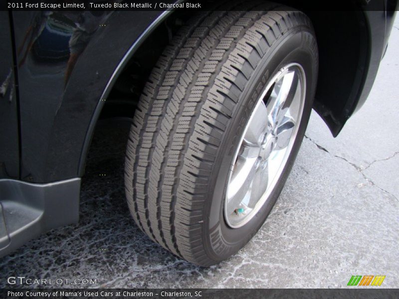 Tuxedo Black Metallic / Charcoal Black 2011 Ford Escape Limited