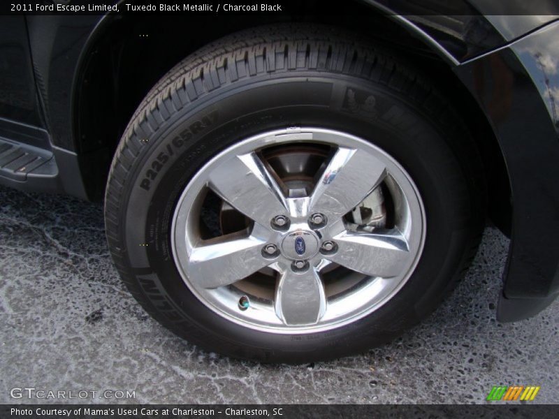 Tuxedo Black Metallic / Charcoal Black 2011 Ford Escape Limited