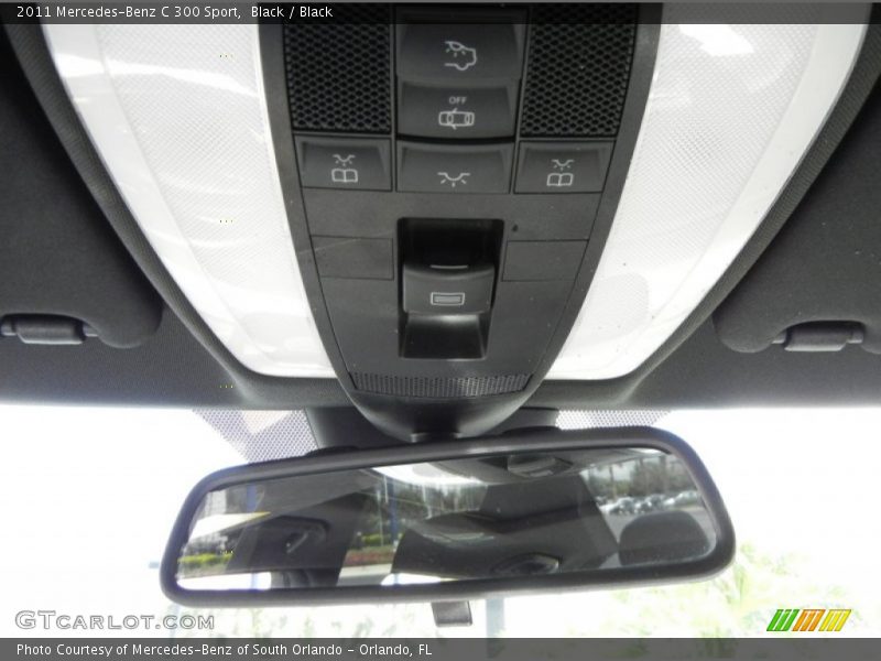 Black / Black 2011 Mercedes-Benz C 300 Sport