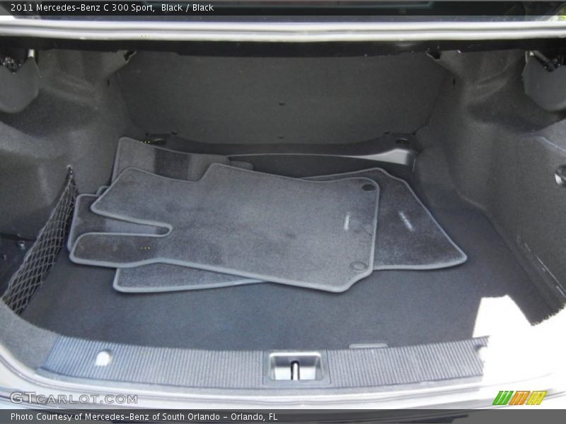 Black / Black 2011 Mercedes-Benz C 300 Sport