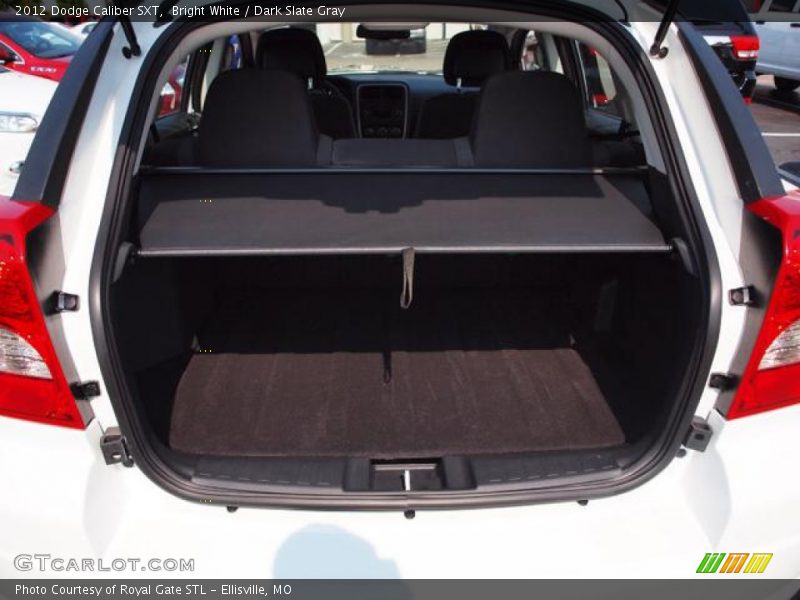 Bright White / Dark Slate Gray 2012 Dodge Caliber SXT