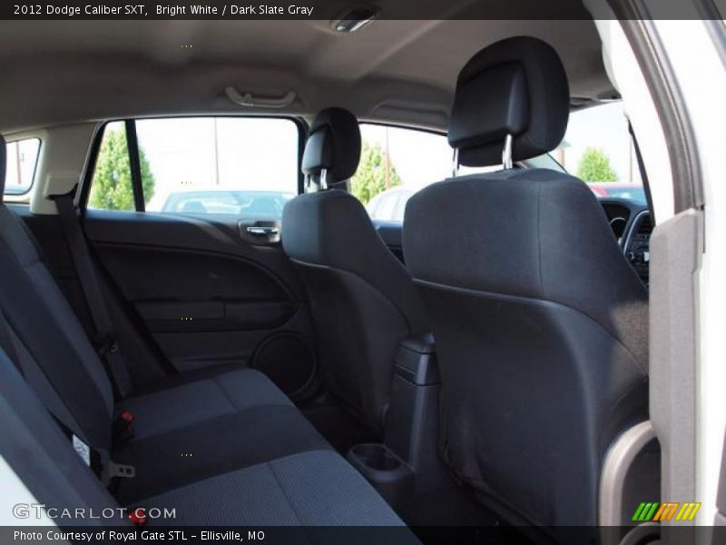 Bright White / Dark Slate Gray 2012 Dodge Caliber SXT