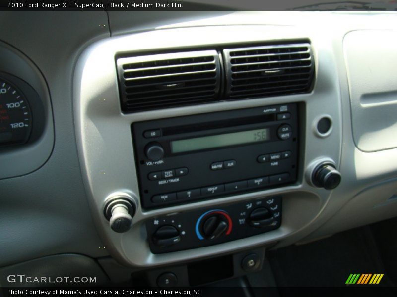 Black / Medium Dark Flint 2010 Ford Ranger XLT SuperCab
