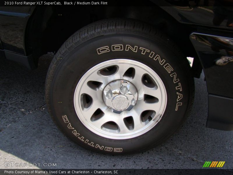 Black / Medium Dark Flint 2010 Ford Ranger XLT SuperCab
