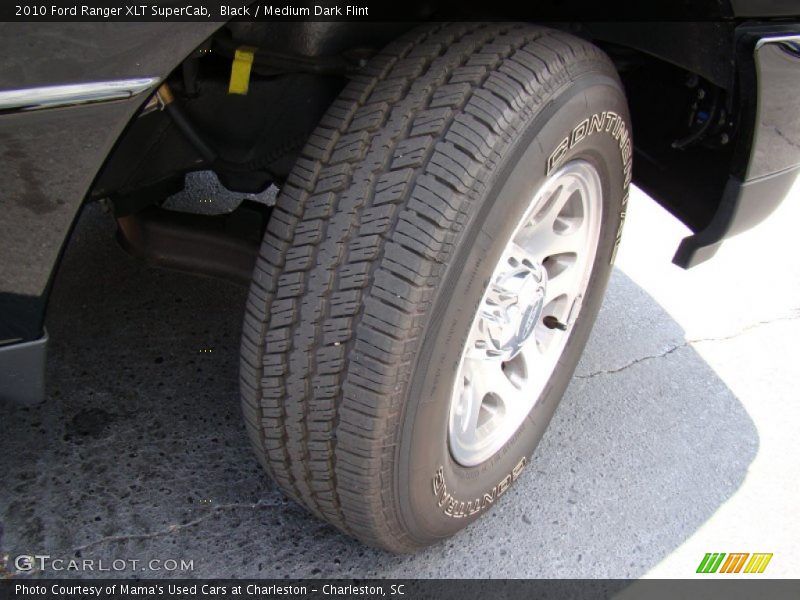 Black / Medium Dark Flint 2010 Ford Ranger XLT SuperCab