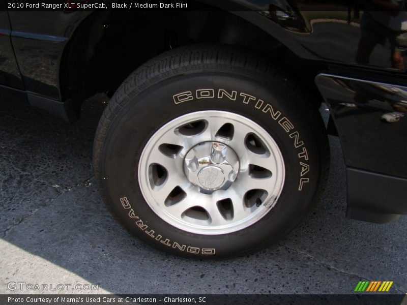Black / Medium Dark Flint 2010 Ford Ranger XLT SuperCab