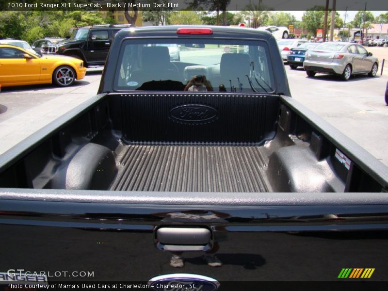 Black / Medium Dark Flint 2010 Ford Ranger XLT SuperCab