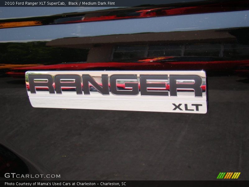 Black / Medium Dark Flint 2010 Ford Ranger XLT SuperCab