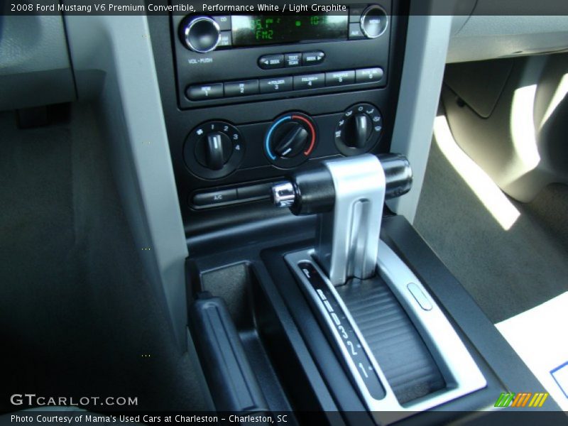 Performance White / Light Graphite 2008 Ford Mustang V6 Premium Convertible