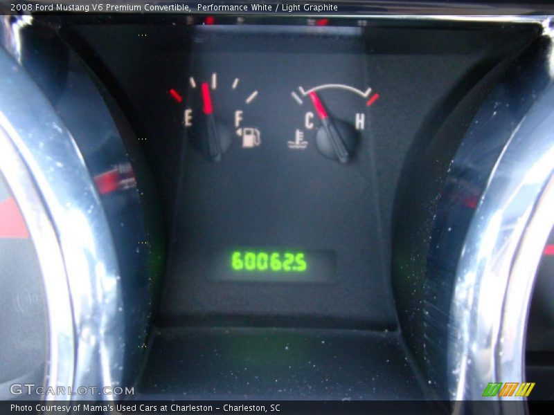 Performance White / Light Graphite 2008 Ford Mustang V6 Premium Convertible