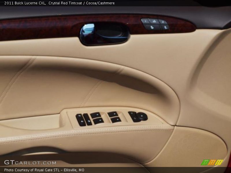 Crystal Red Tintcoat / Cocoa/Cashmere 2011 Buick Lucerne CXL