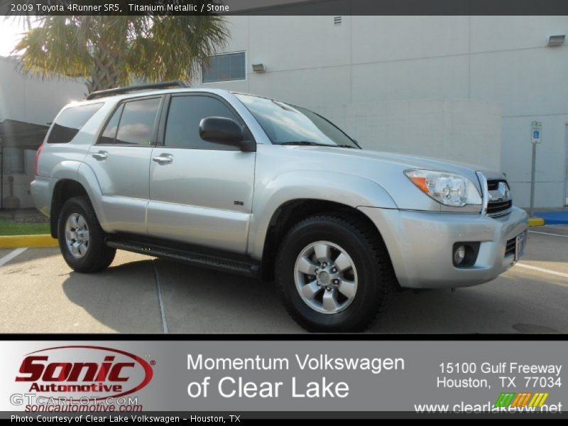 Titanium Metallic / Stone 2009 Toyota 4Runner SR5