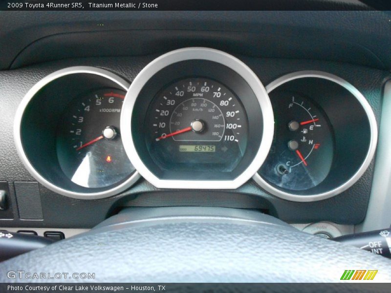 Titanium Metallic / Stone 2009 Toyota 4Runner SR5