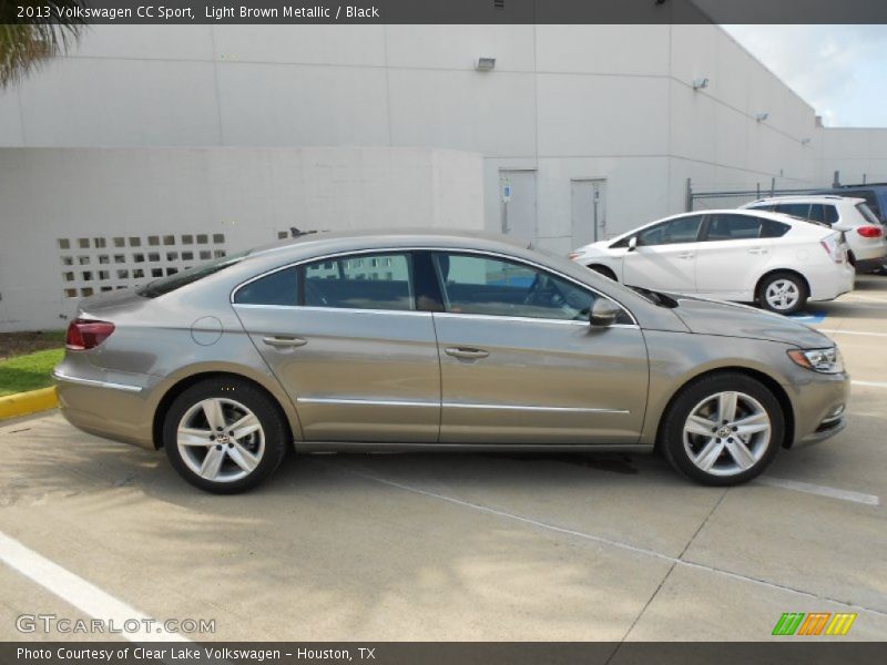 Light Brown Metallic / Black 2013 Volkswagen CC Sport