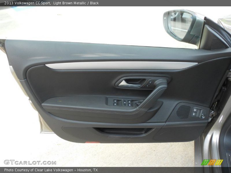 Light Brown Metallic / Black 2013 Volkswagen CC Sport