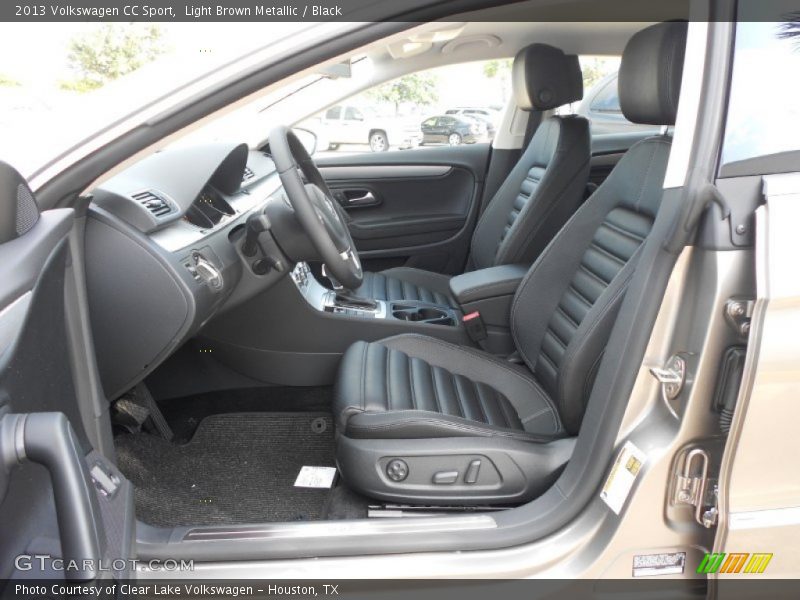Light Brown Metallic / Black 2013 Volkswagen CC Sport