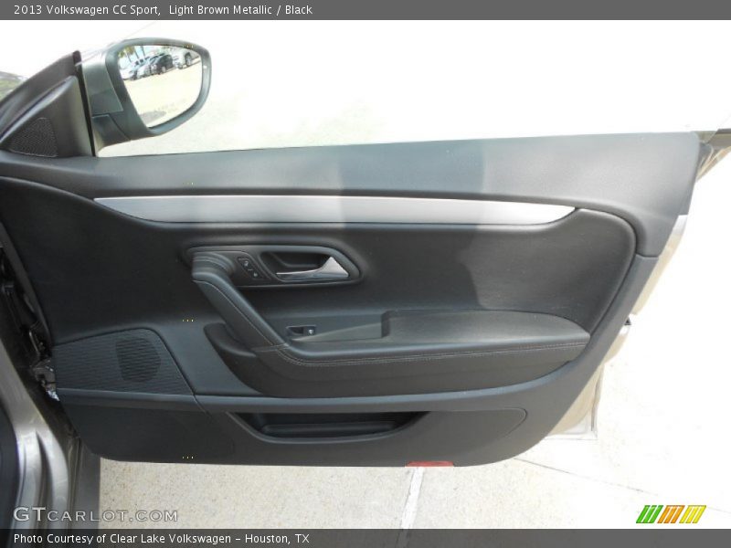 Light Brown Metallic / Black 2013 Volkswagen CC Sport