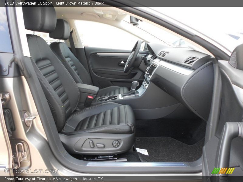 Light Brown Metallic / Black 2013 Volkswagen CC Sport