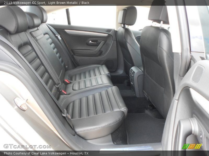 Light Brown Metallic / Black 2013 Volkswagen CC Sport