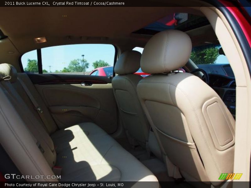 Crystal Red Tintcoat / Cocoa/Cashmere 2011 Buick Lucerne CXL