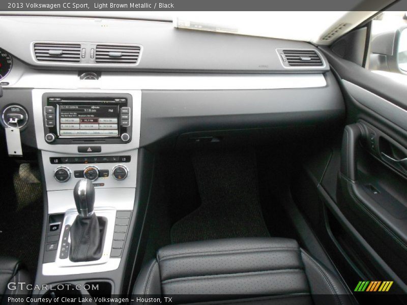 Light Brown Metallic / Black 2013 Volkswagen CC Sport