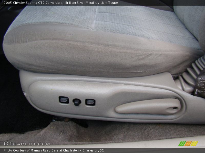Brilliant Silver Metallic / Light Taupe 2005 Chrysler Sebring GTC Convertible