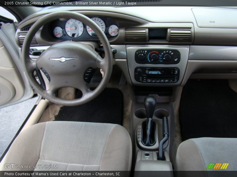 Brilliant Silver Metallic / Light Taupe 2005 Chrysler Sebring GTC Convertible