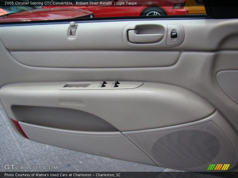 Brilliant Silver Metallic / Light Taupe 2005 Chrysler Sebring GTC Convertible
