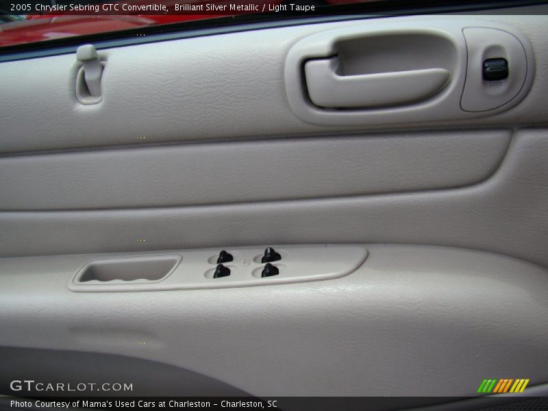 Brilliant Silver Metallic / Light Taupe 2005 Chrysler Sebring GTC Convertible