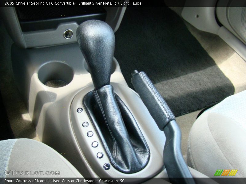 Brilliant Silver Metallic / Light Taupe 2005 Chrysler Sebring GTC Convertible