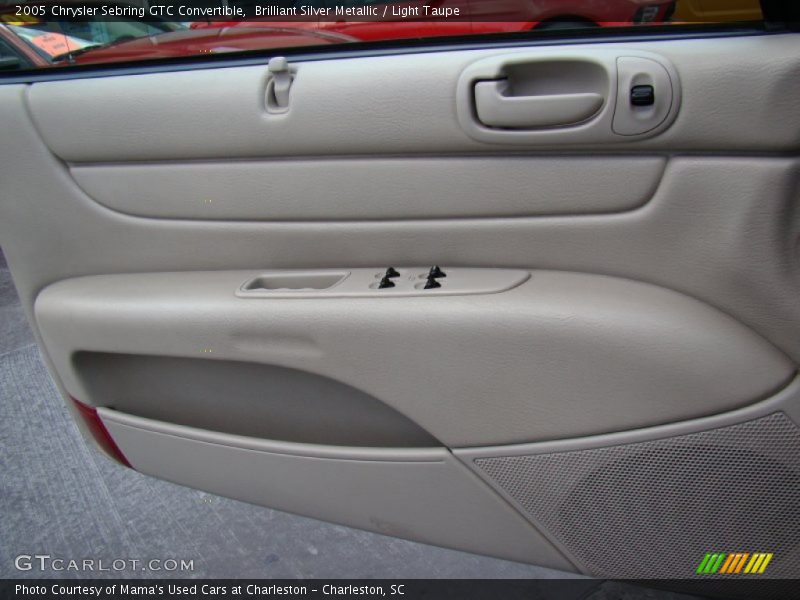 Brilliant Silver Metallic / Light Taupe 2005 Chrysler Sebring GTC Convertible