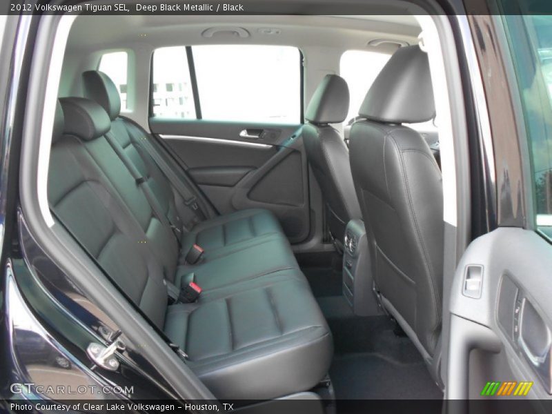  2012 Tiguan SEL Black Interior