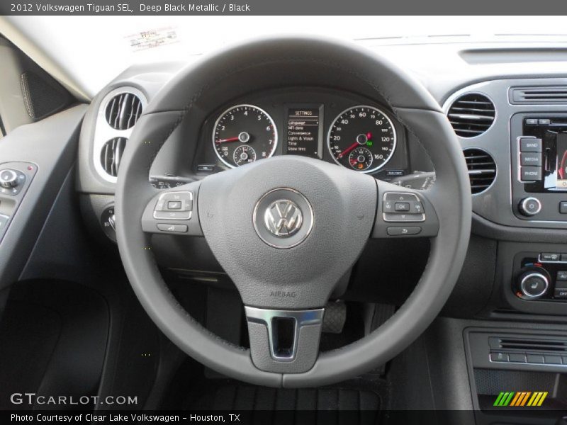  2012 Tiguan SEL Steering Wheel