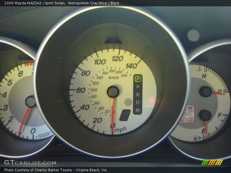 2009 MAZDA3 i Sport Sedan i Sport Sedan Gauges