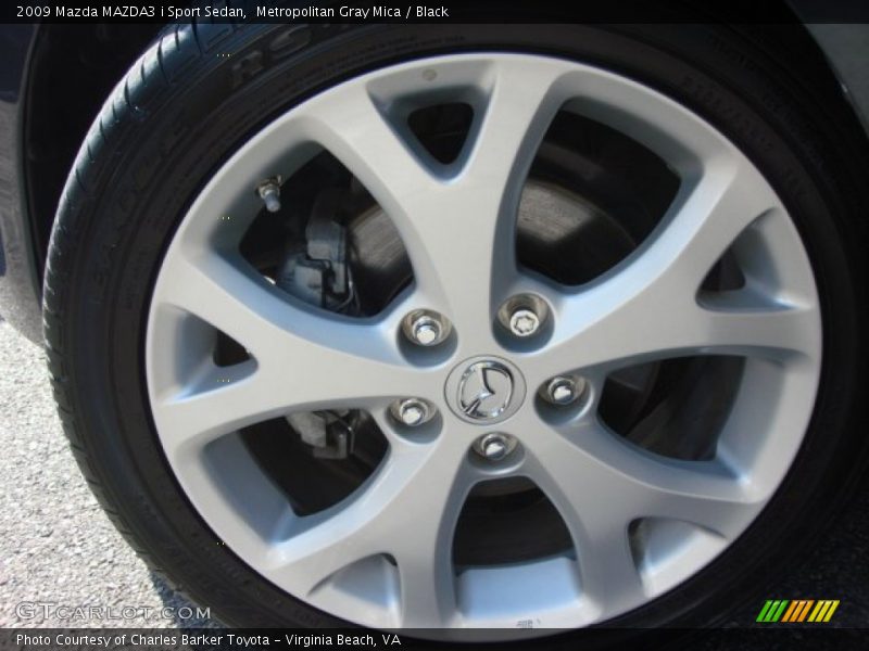  2009 MAZDA3 i Sport Sedan Wheel