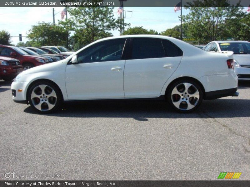 Campanella White / Anthracite 2008 Volkswagen GLI Sedan
