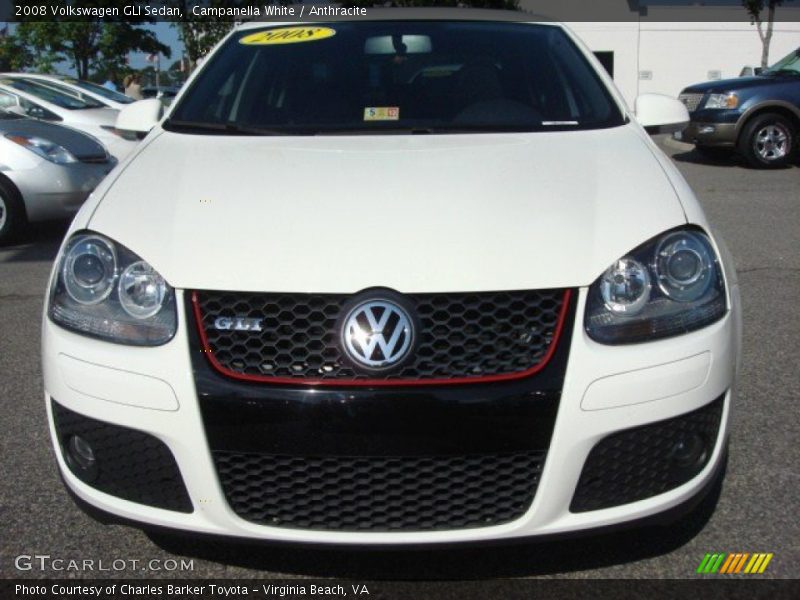 Campanella White / Anthracite 2008 Volkswagen GLI Sedan
