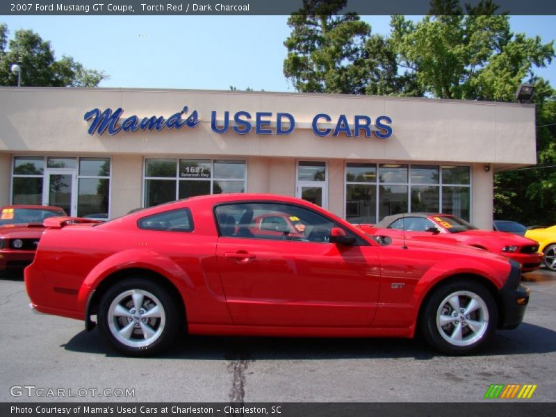 Torch Red / Dark Charcoal 2007 Ford Mustang GT Coupe