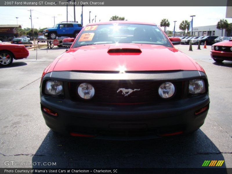 Torch Red / Dark Charcoal 2007 Ford Mustang GT Coupe