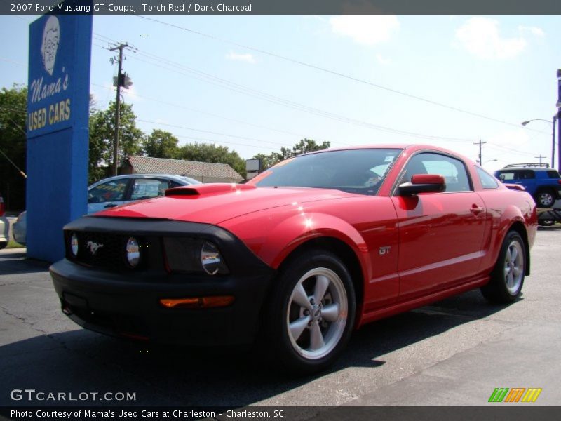Torch Red / Dark Charcoal 2007 Ford Mustang GT Coupe