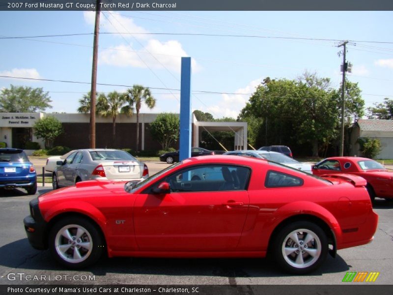 Torch Red / Dark Charcoal 2007 Ford Mustang GT Coupe