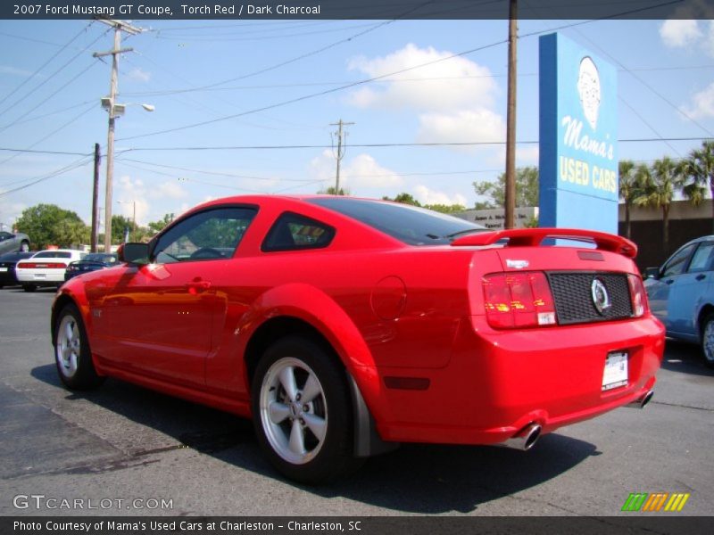 Torch Red / Dark Charcoal 2007 Ford Mustang GT Coupe